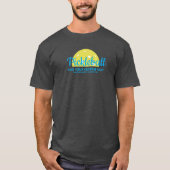 カスタムPickleball Shirt 3ラインカスタム文字 Tシャツ (正面)