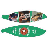 カスタムPlayer Photosチーム名と番号(緑) バスケットボール (パネル)