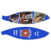 カスタムPlayer Photosチーム名と番号(青) バスケットボール (パネル)