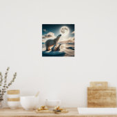 カスタムPolar Bears Wall Poster ポスター (キッチン)