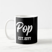 カスタムPop設立年記念のギフト 新しいおじいちゃん コーヒーマグカップ (左)