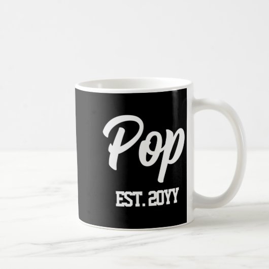 カスタムPop設立年記念のギフト 新しいおじいちゃん コーヒーマグカップ (右)