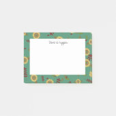 カスタムPost-it note Sunflower, Make it ポストイット (正面)