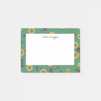 カスタムPost-it note Sunflower, Make it ポストイット