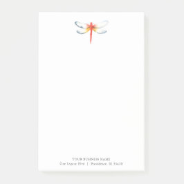 カスタムPost It Notes水彩赤トンボ ポストイット