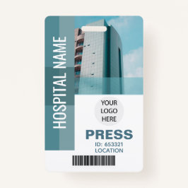 カスタムPressバーコード、ロゴID バッジ