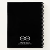 カスタムPromotion Company Logo Spiral ノートブック (裏面)