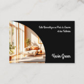 カスタムQRエアブロバケーションパリ 名刺 (正面)