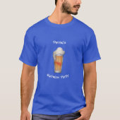 カスタムQRコードで花婿にドリンクをおごろう VENMO Tシャツ (正面)
