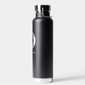 カスタムQRコードのビジネスロゴ名モダン ウォーターボトル (左面)