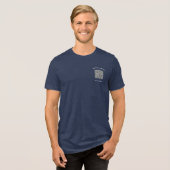 カスタムQRコードデザイン例 トライブレンドＴシャツ (正面全面)