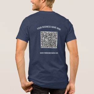カスタムQRコードデザイン例 トライブレンドTシャツ