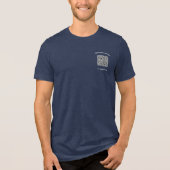 カスタムQRコードデザイン例 トライブレンドＴシャツ (正面)