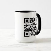 カスタムQRコードマグ マグカップ (正面右)