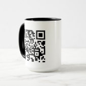 カスタムQRコードマグ マグカップ (正面左)