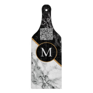 カスタムQRコード及びカッティングボード大理石 カッティングボード