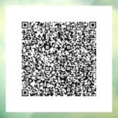 カスタムQRコード販促用窓用フィルム ウィンドウサイン (シート3)