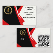 カスタムQRコード鮮やかプロフェッショナル 名刺 (正面/裏面)