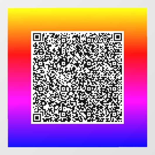 カスタムQRコード ビジネス プロモーショナル ウィンドウ スティッカー ウィンドウサイン (シート)