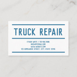 カスタムQRトラック修理 名刺