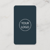 カスタムQRモダンコード 名刺 (裏面)