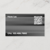 カスタムQRモバイル整備士 名刺 (裏面)