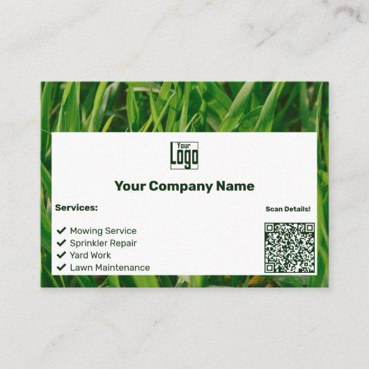 カスタムQRリスト 名刺 (正面)