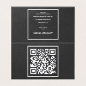 カスタムQR 名刺 (外部フラット)
