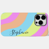 カスタムRainbow on Patelカラーパレット Case-Mate iPhoneケース (裏面 (横))