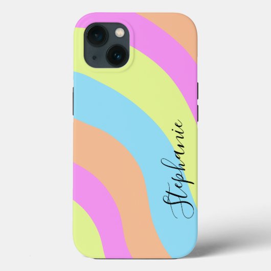 カスタムRainbow on Patelカラーパレット Case-Mate iPhoneケース (裏面)