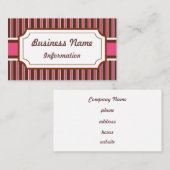 カスタムRaspberry名刺 名刺 (正面/裏面)