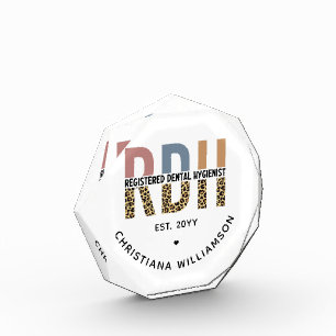 カスタムRDH 登録歯科衛生士 ギフト フォトブロック