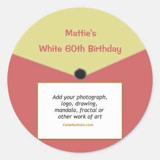 カスタムRecord Label Sticker V2 ラウンドシール