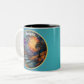 カスタムRecovery Milestone Gift – ステップ ツートーンマグカップ (正面左)