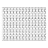 カスタムRectangle Business Companyロゴパターン テーブルクロス (正面(横))