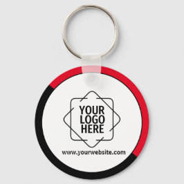 カスタムRed Promotion Business Logoブランドキー キーホルダー