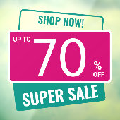 カスタムSALEストアすごい割引 ウィンドウサイン (シート3)