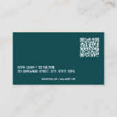 カスタムScan Code Travel Agent 名刺 (裏面)