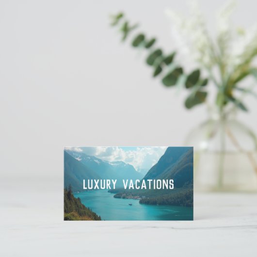 カスタムScan Code Travel Agent 名刺 (スタンド正面)