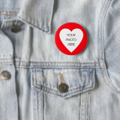 カスタムScribblprintカスタマイズハート縁ど... -  缶バッジ (インサイチュ)