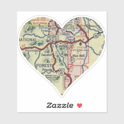 カスタムSDマップ シール (シート)