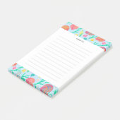 カスタムSeashells食料品縁どのショッピングリストの投稿 ポストイット (アングル)