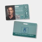 カスタムSecurity GuardフォトIDバッジ バッジ (正面＆裏面)