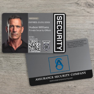 カスタムSecurity GuardフォトIDバッジ バッジ