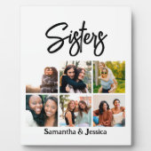 カスタムSisters Script 6 Photo Collage フォトプラーク (正面)