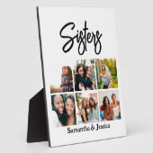 カスタムSisters Script 6 Photo Collage フォトプラーク (側面)