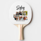 カスタムSisters Script 6 Photo Collage 卓球ラケット (正面)
