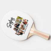 カスタムSisters Script 6 Photo Collage 卓球ラケット (横)