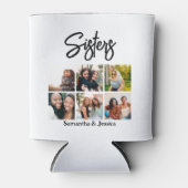 カスタムSisters Script 6 Photo Collage 缶クーラー (正面)
