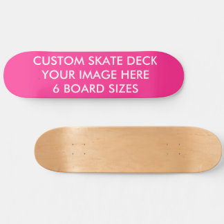 カスタムSKATE DECK 8 1/2"スケートボードSTRAWB...ピンク スケートボード